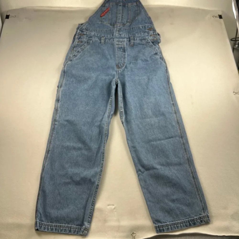 Vintage Unionbay Denim Overalls Mens Small Light Wash 90s Bib‎ Workwear